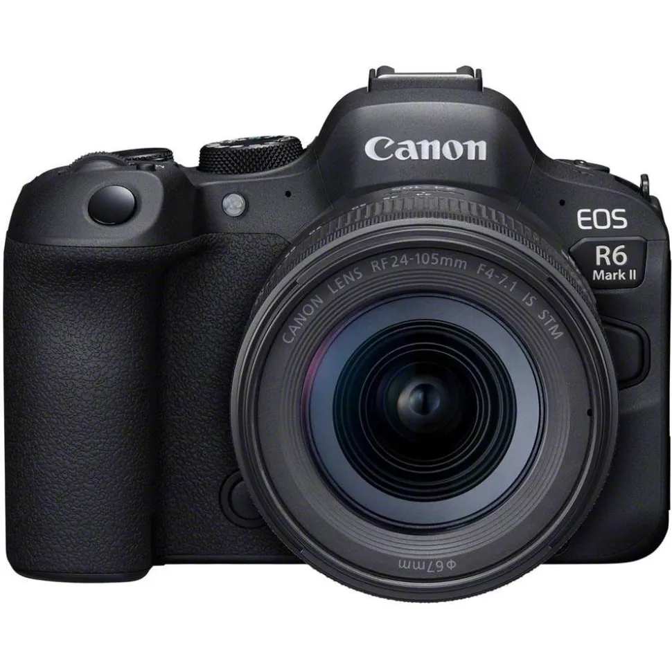 Canon EOS R6 Mark II with RF 24-105mm F/4-7.1 Lens Kit