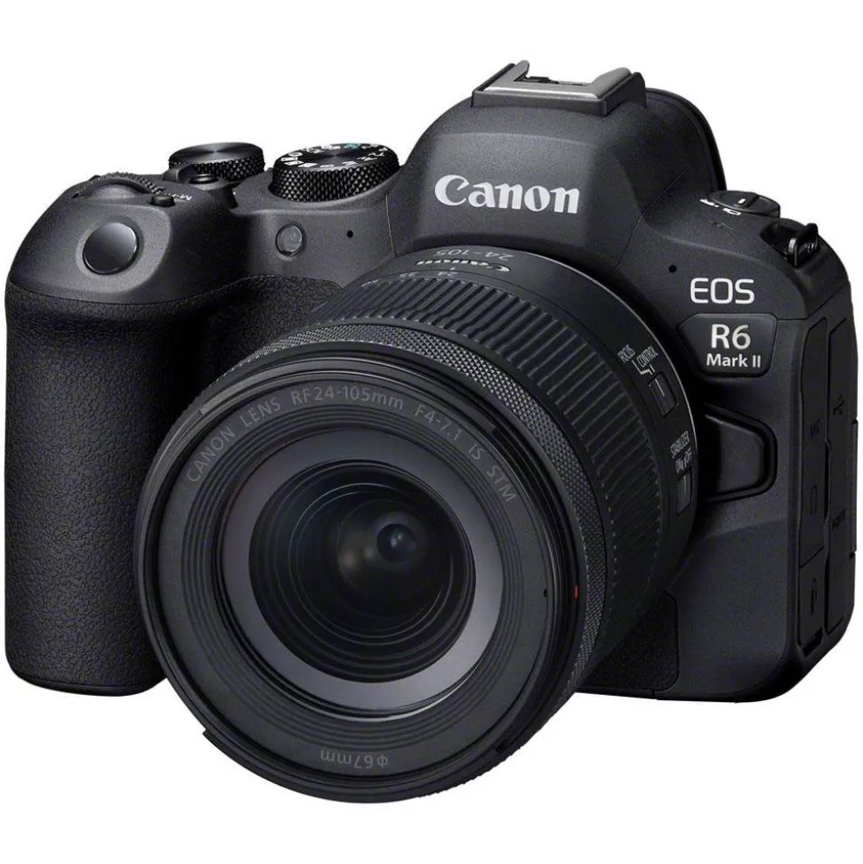 Canon EOS R6 Mark II with RF 24-105mm F/4-7.1 Lens Kit