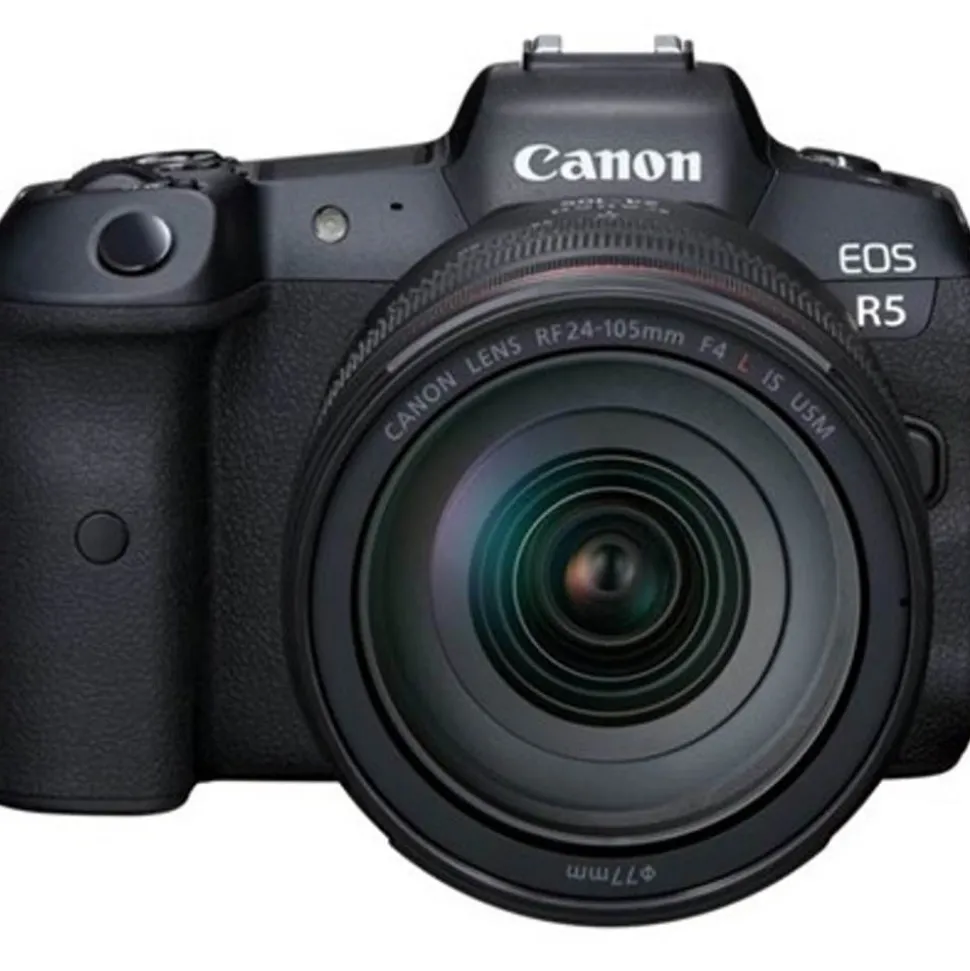 Canon EOS R5 Mirrorless Camera with RF 24-105mm f4 L lens kit