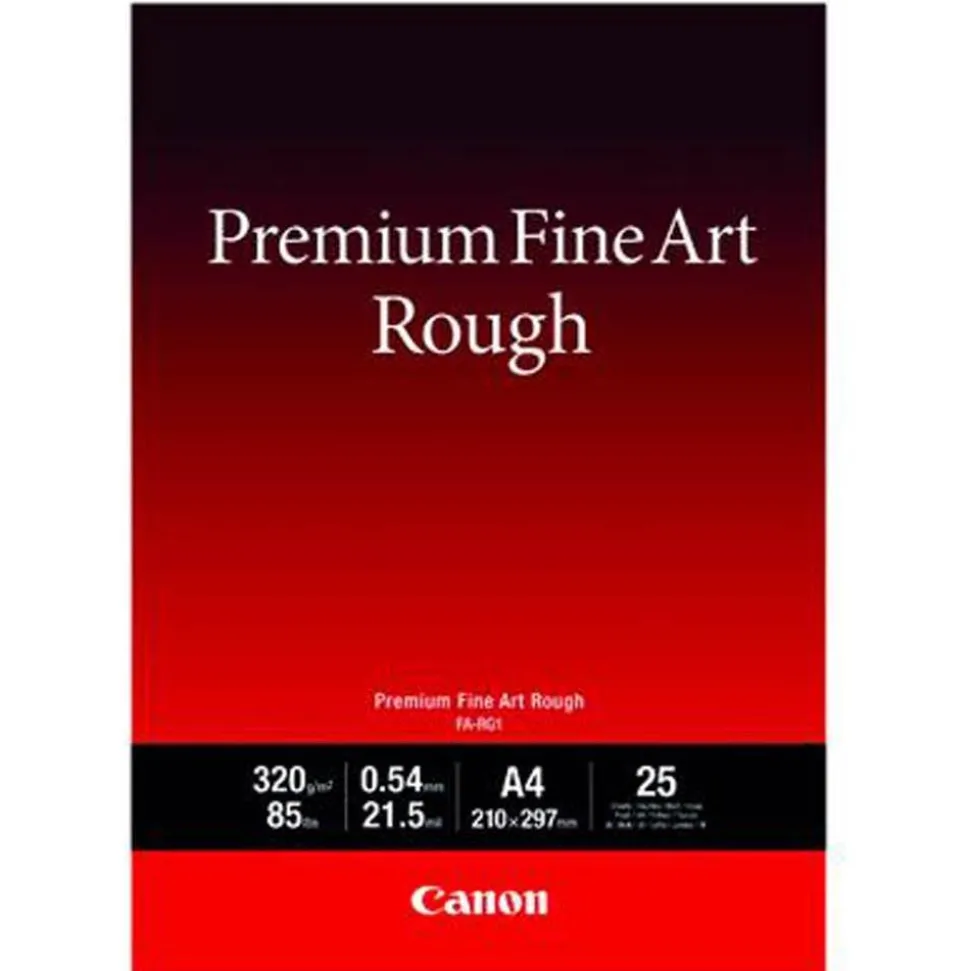 Canon FA-RG1 Premium Fine Art Rough Paper A4 x25 Sheets