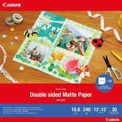 Canon MP-101D Double-sided Matte Paper 12x12 inch 30 sheets