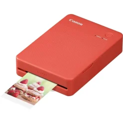 Canon Selphy QX20 Compact Photo Printer Red