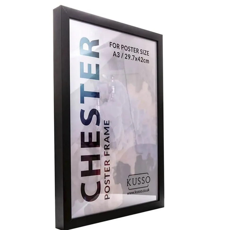 Chester A2 Black Frame