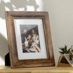 Clifton Series Brown Wood Frame 6x4