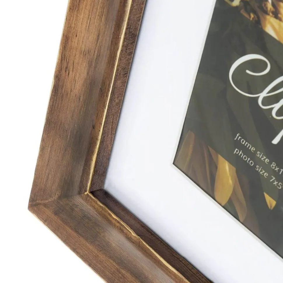 Clifton Series Brown Wood Frame 6x4