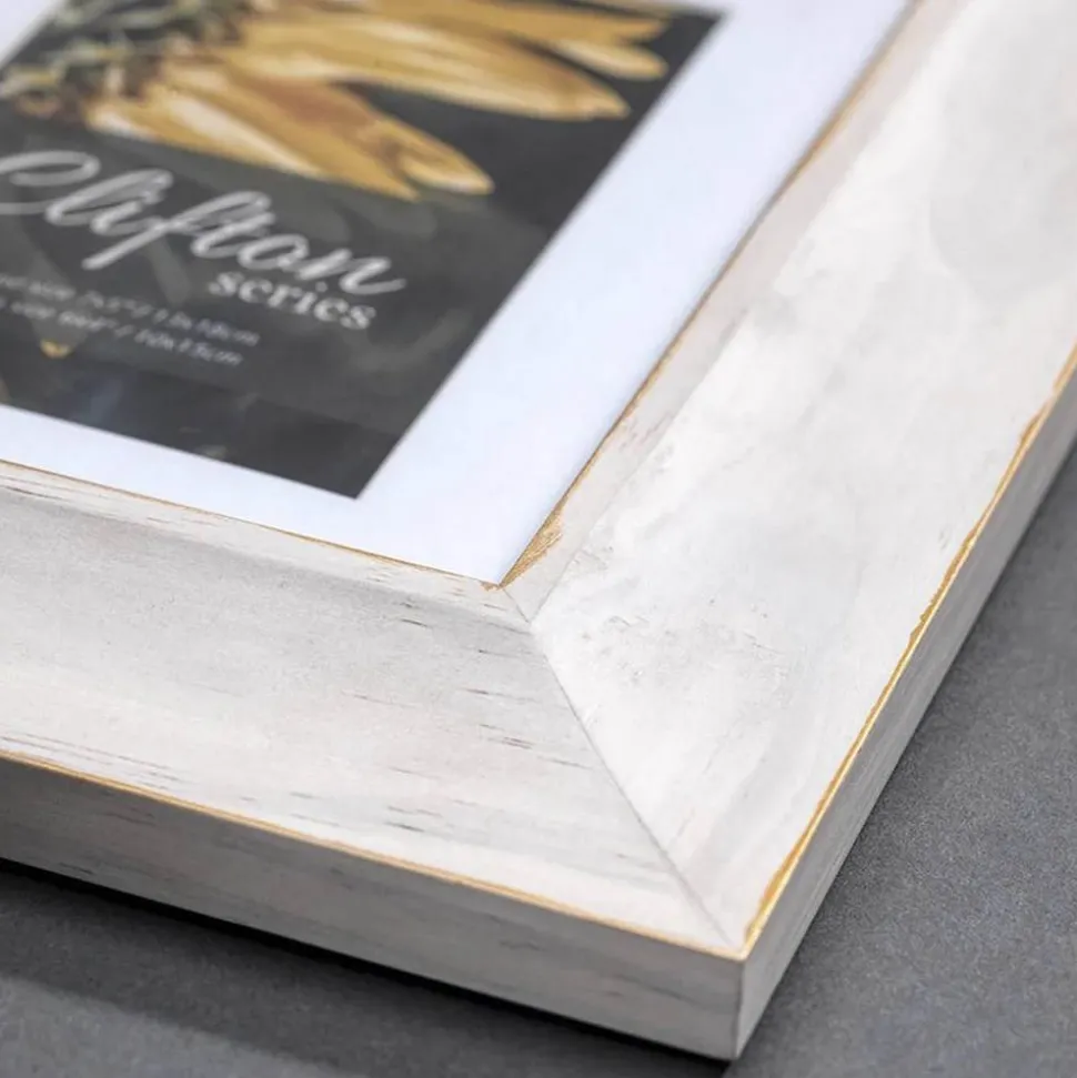 Clifton Series White Wood Frame 6x4