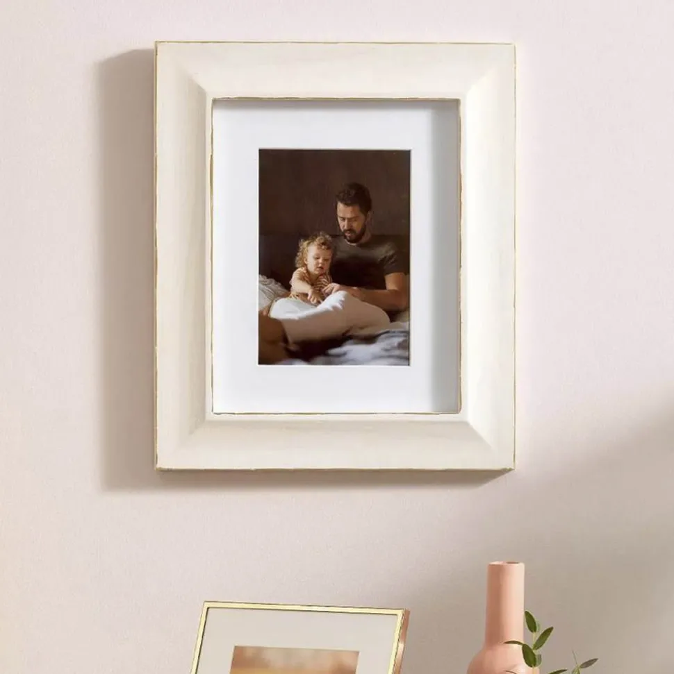Clifton Series White Wood Frame 6x4
