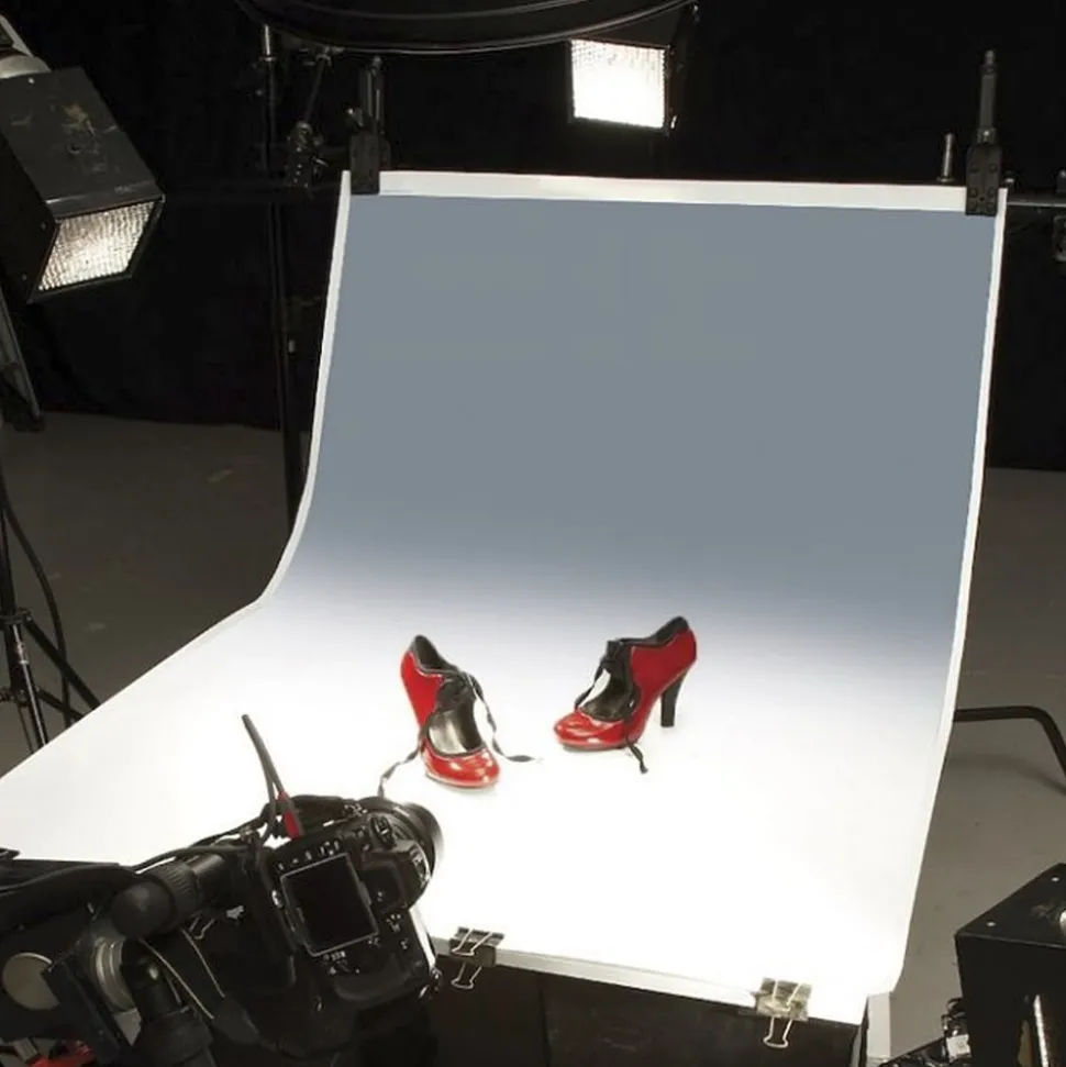 Colorama Colorgrad 100x170cm White/Grey