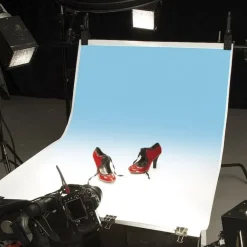 Colorama Colorgrad 100x170cm White/Aquamarine