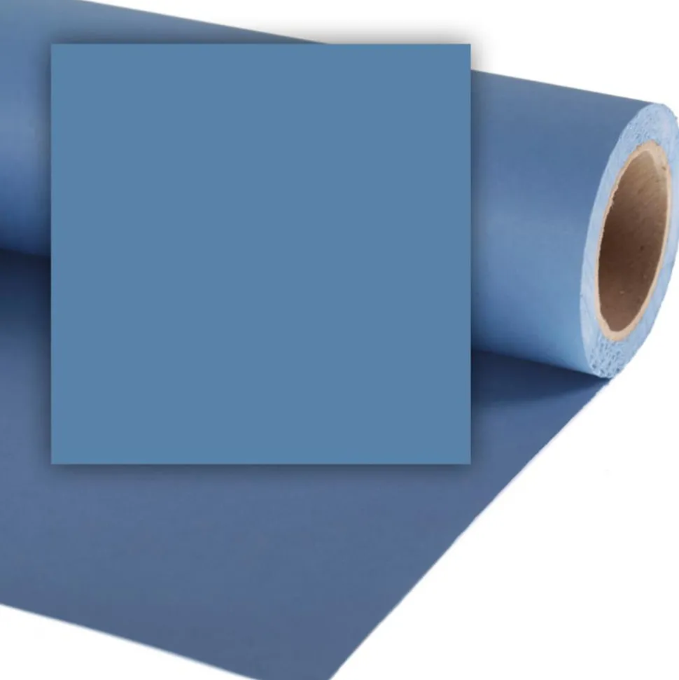 Colorama 2.72mx11m China Blue Photographic Paper