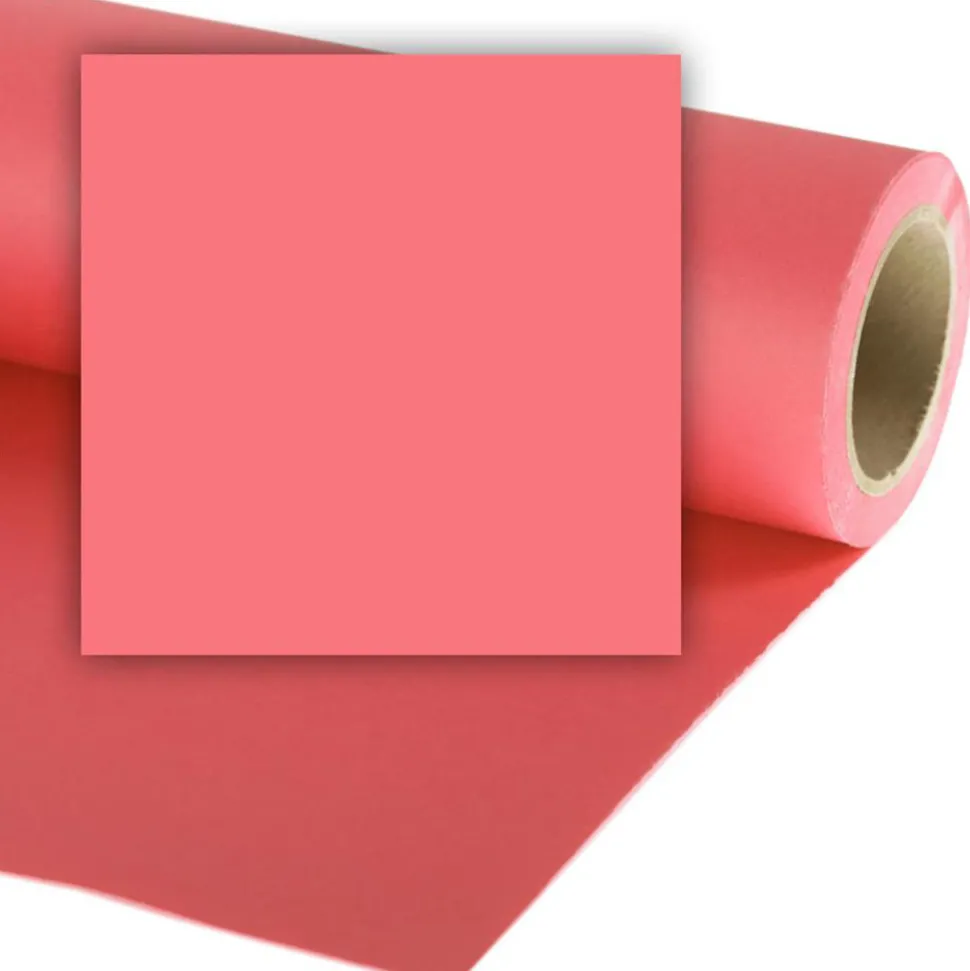 Colorama 2.72mx11m Coral Pink Photographic Paper