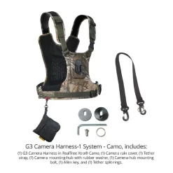 Cotton Carrier Camera Harness G3 Realtree Xtra Camo (1 Camera)