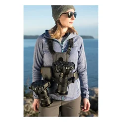 Cotton Carrier Camera Harness System G3 Charcoal Grey (2 Cameras)