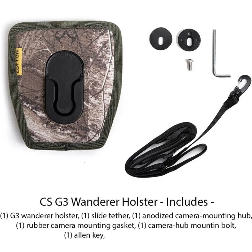 Cotton Carrier Wanderer Side Holster Camo