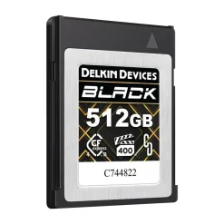 Delkin Black 512GB CFexpress Type B 4.0 VPG400 Card