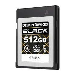 Delkin Black 512GB CFexpress Type B 4.0 VPG400 Card