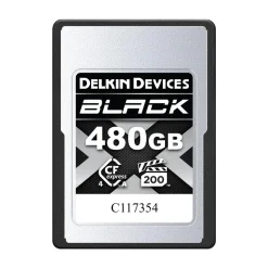 Delkin Black 480GB CFexpress Type A 4.0 VPG200 Card