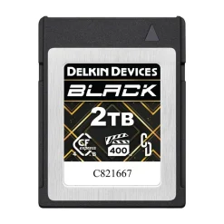 Delkin Black 2TB CFexpress Type B 4.0 VPG400 Card