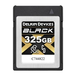 Delkin Devices 325GB 1800MB/s Black CFexpress Type B Memory Card