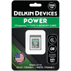 Delkin Devices 256GB Power CFexpress Type B Memory Card