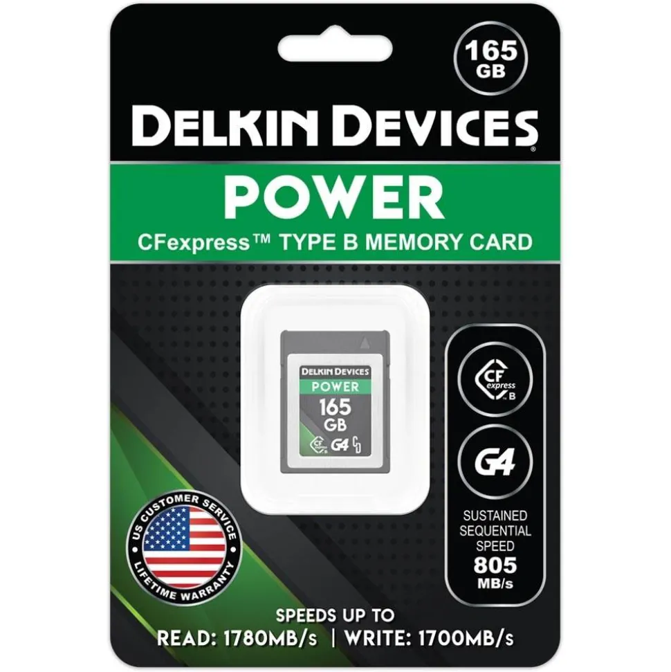 Delkin Devices 160GB Power CFexpress Type B Memory Card