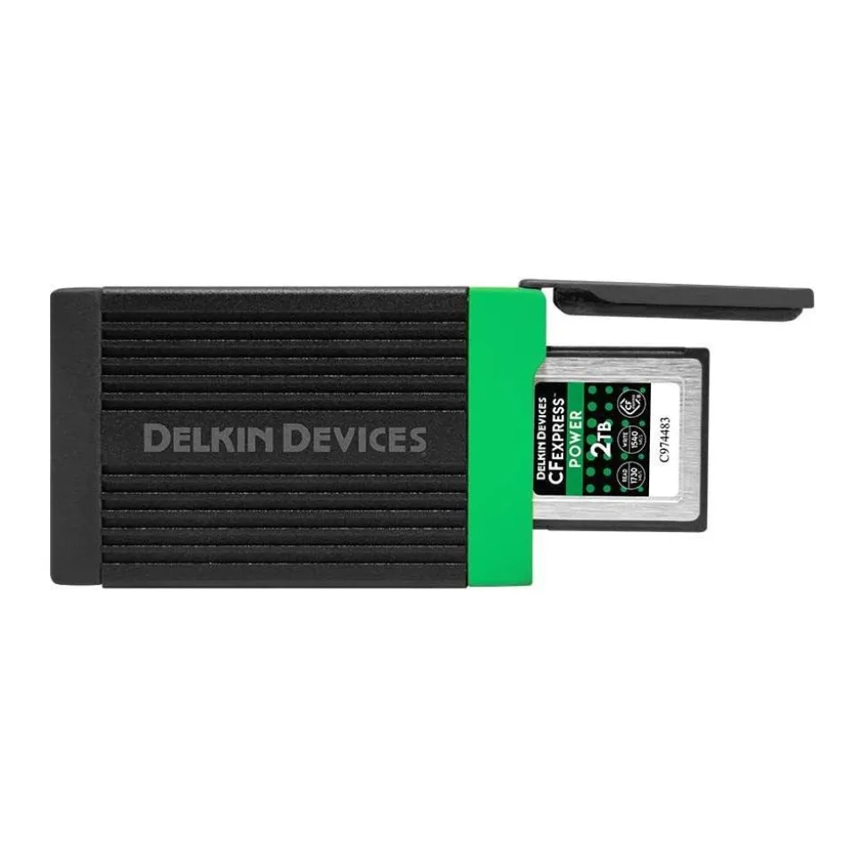 Delkin USB 3.2 CFexpress Type B Memory Card Reader