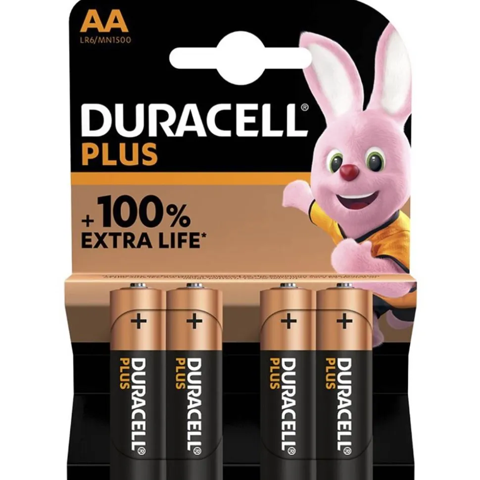 Duracell AA Plus (4 Pack)