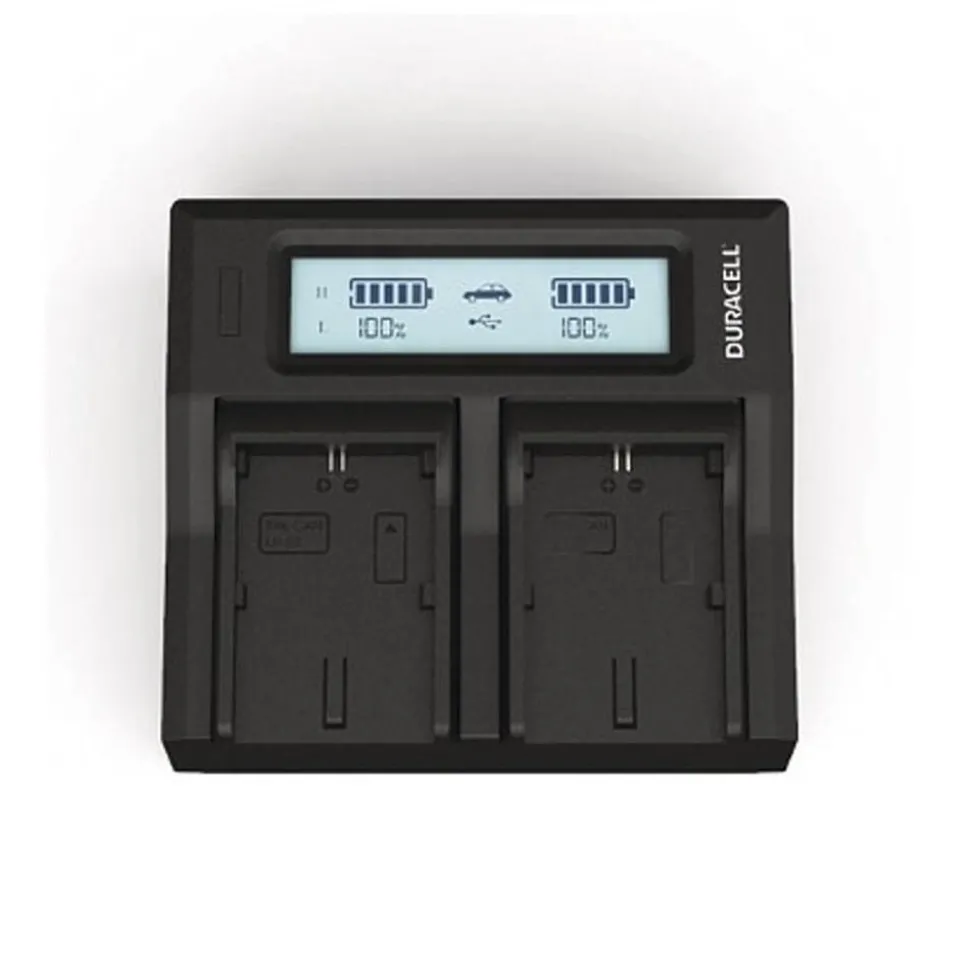 Duracell Dual Battery Charger Canon LP-E6/N