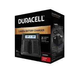 Duracell Dual Battery Charger Canon LP-E6/N Open Box