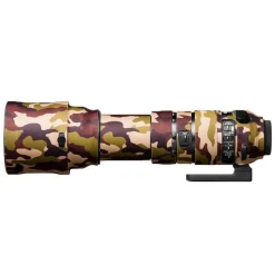 Easy Cover Lens Oak for Sigma 150-600mm f5-6.3 DG OS HSM Sport Brown Camouflage