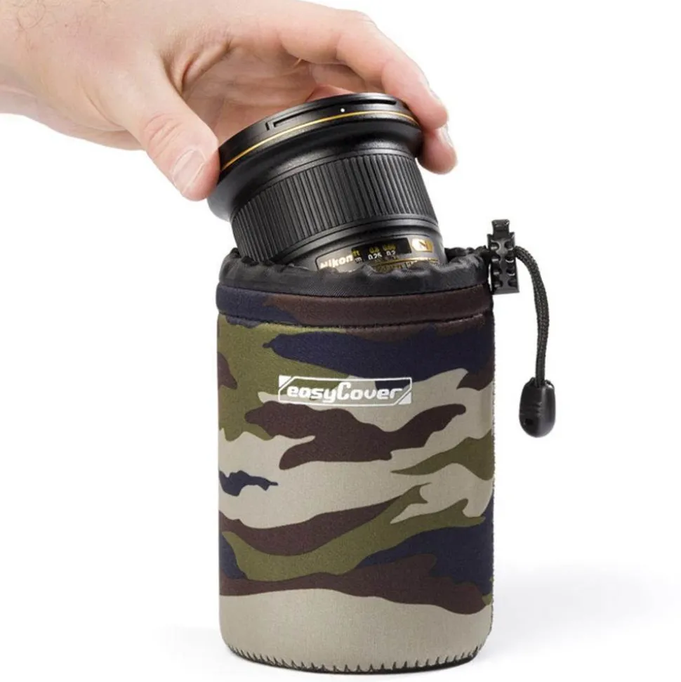 easyCover Lens Case Camouflage Medium