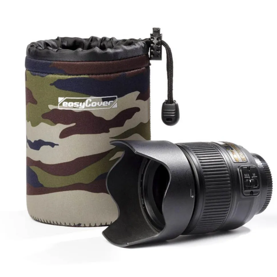 easyCover Lens Case Camouflage Medium