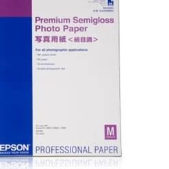 Epson Premium Semigloss A3 Photo Paper, 20 Sheets