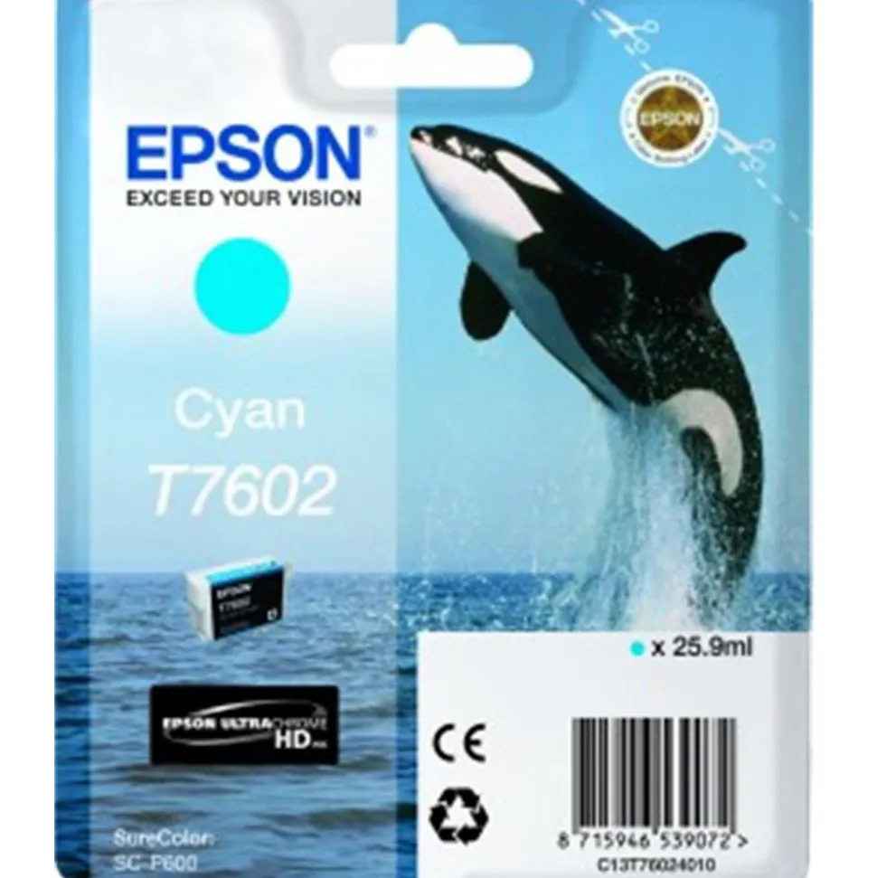 Epson Whale T7602 Cyan