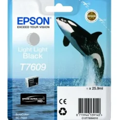 Epson Whale T7609 Light Light Black