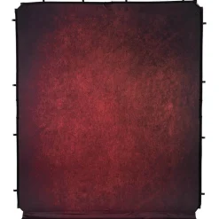 EzyFrame Vintage Background Cover 2 x 2.3m Crimson LL LB7941