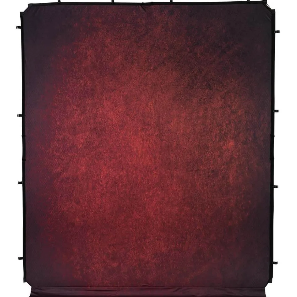 EzyFrame Vintage Background Cover 2 x 2.3m Crimson LL LB7941
