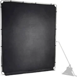 EzyFrame Vintage Background 2 x 2.3m Pewter LL LB7936