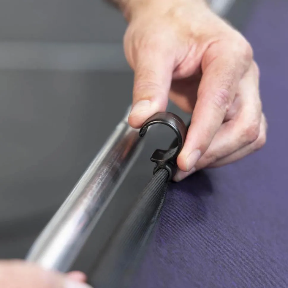 EzyFrame Vintage Background 2 x 2.3m Aubergine LL LB7938