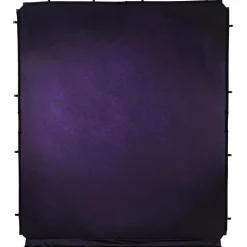 EzyFrame Vintage Background Cover 2 x 2.3m Aubergine LL LB7939