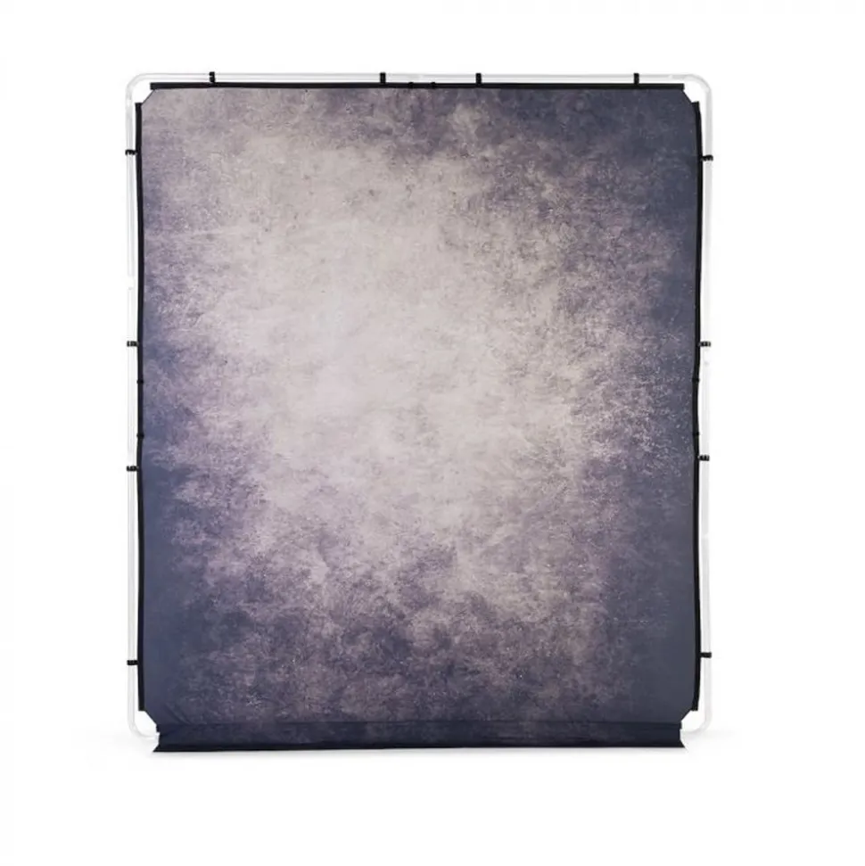 EzyFrame Vintage Background Cover 2 x 2.3m Smoke