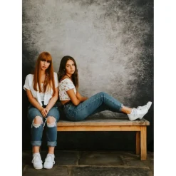 EzyFrame Vintage Background Cover 2 x 2.3m Smoke