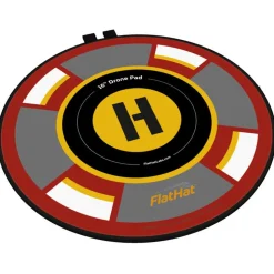 FlatHat 16 (40cm) Drone Pad - Gold Red