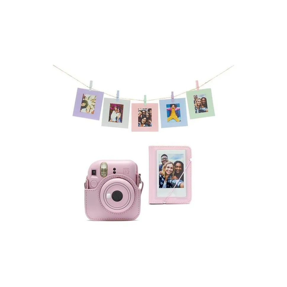 Fujifilm Instax Mini 12 Accessory Kit Blossom Pink