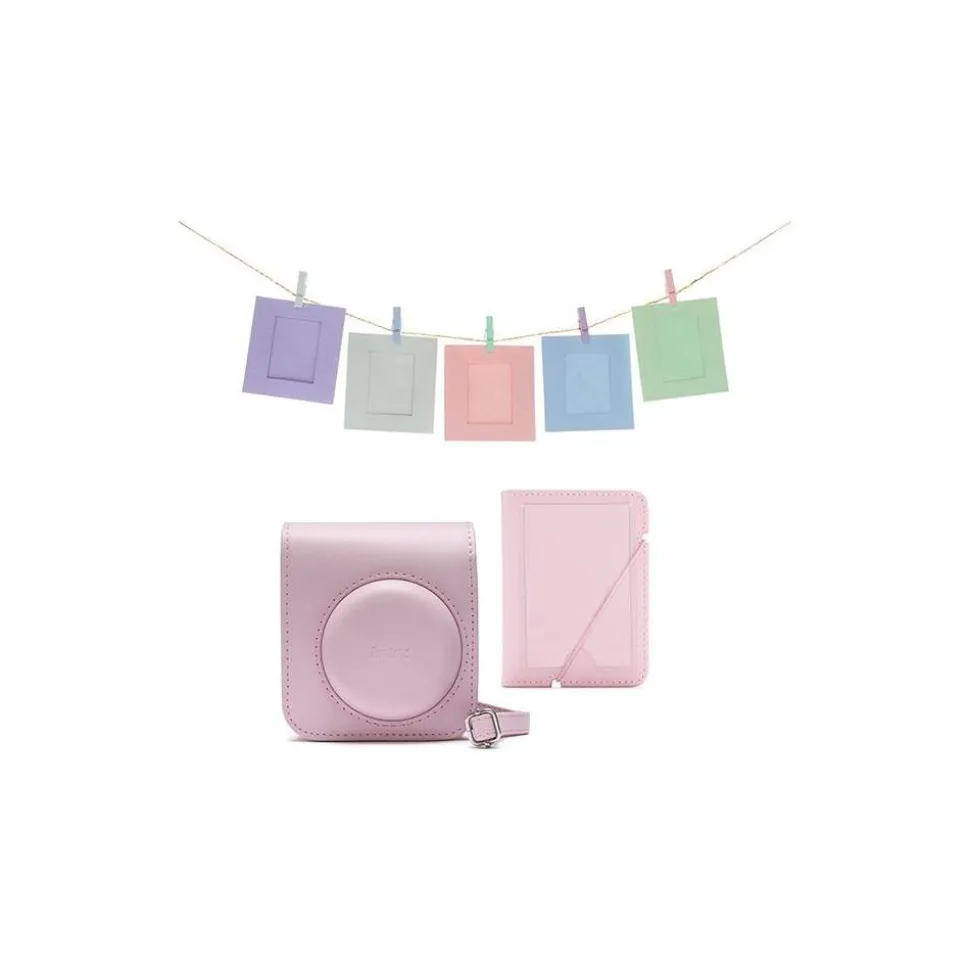Fujifilm Instax Mini 12 Accessory Kit Blossom Pink