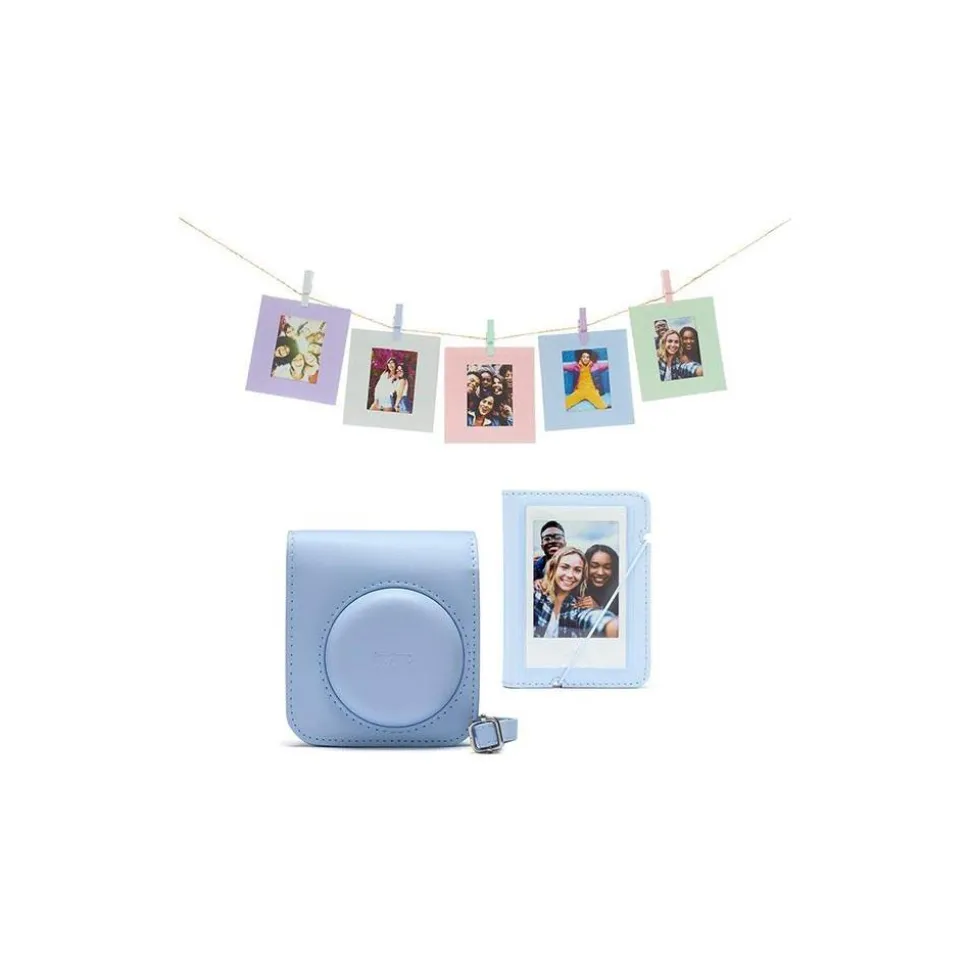 Fujifilm Instax Mini 12 Accessory Kit Pastel Blue