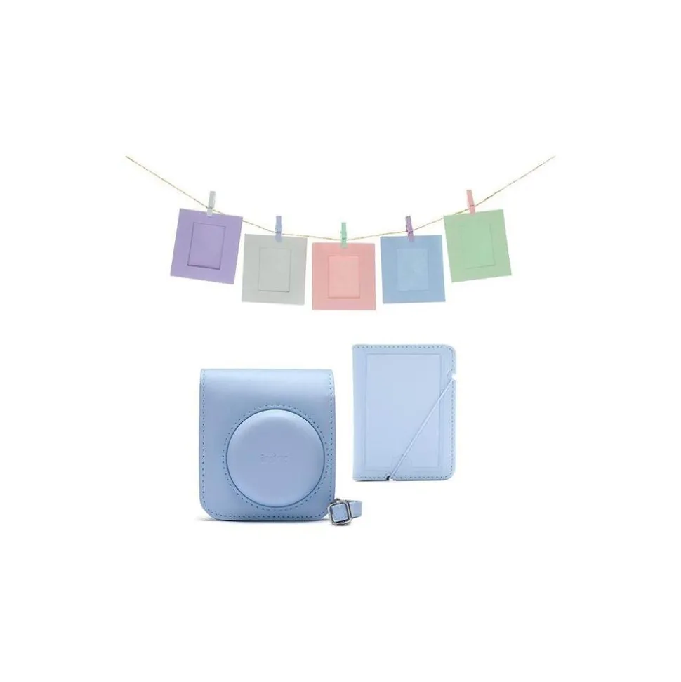 Fujifilm Instax Mini 12 Accessory Kit Pastel Blue