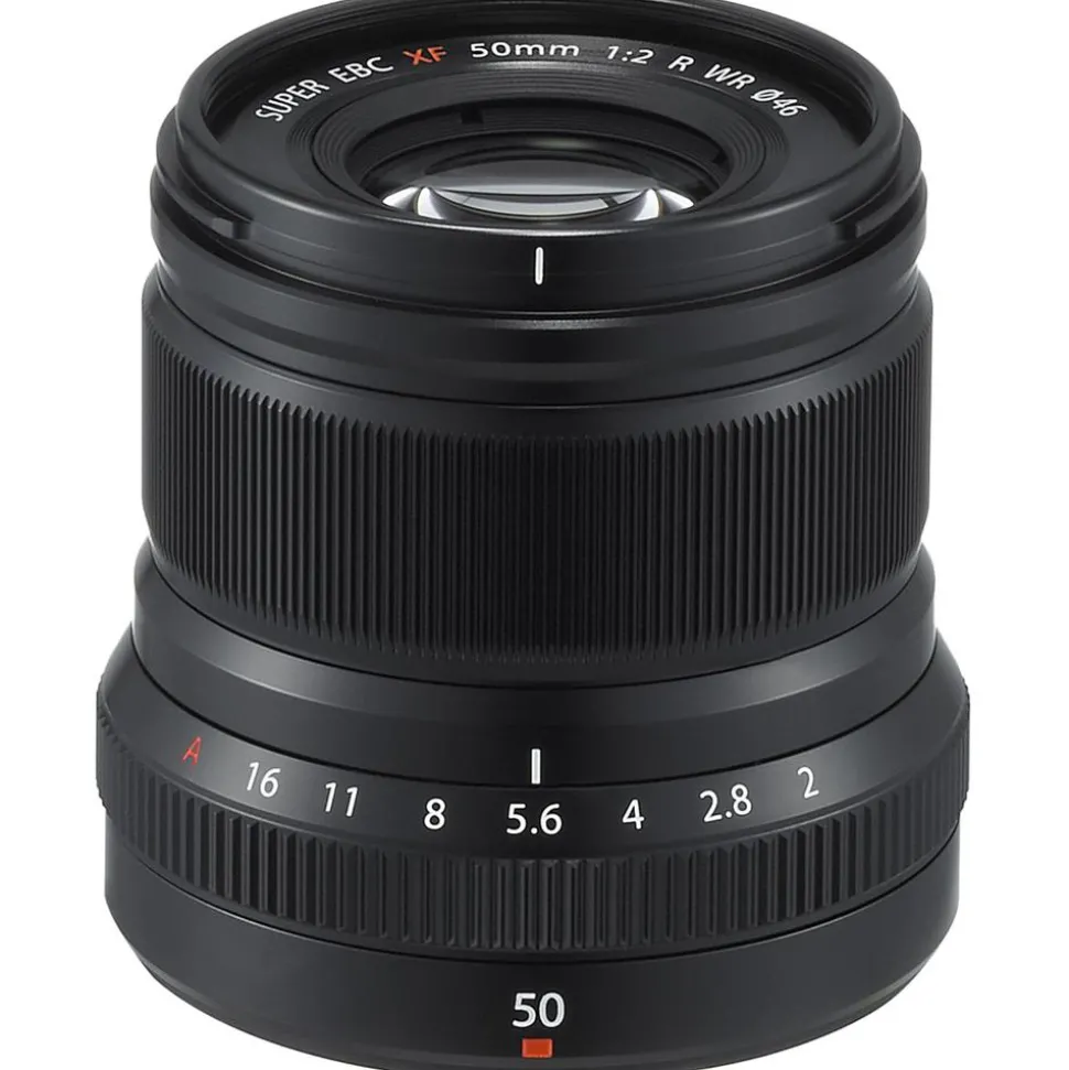 Fujifilm XF 50mm f2 R WR Standard Prime Lens Black