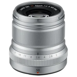 Fujifilm XF 50mm f2 R WR Standard Prime Lens Silver