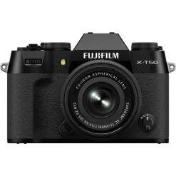 Fujifilm X-T50 Black with XC 15-45mm f/3.5-5.6 Lens Kit
